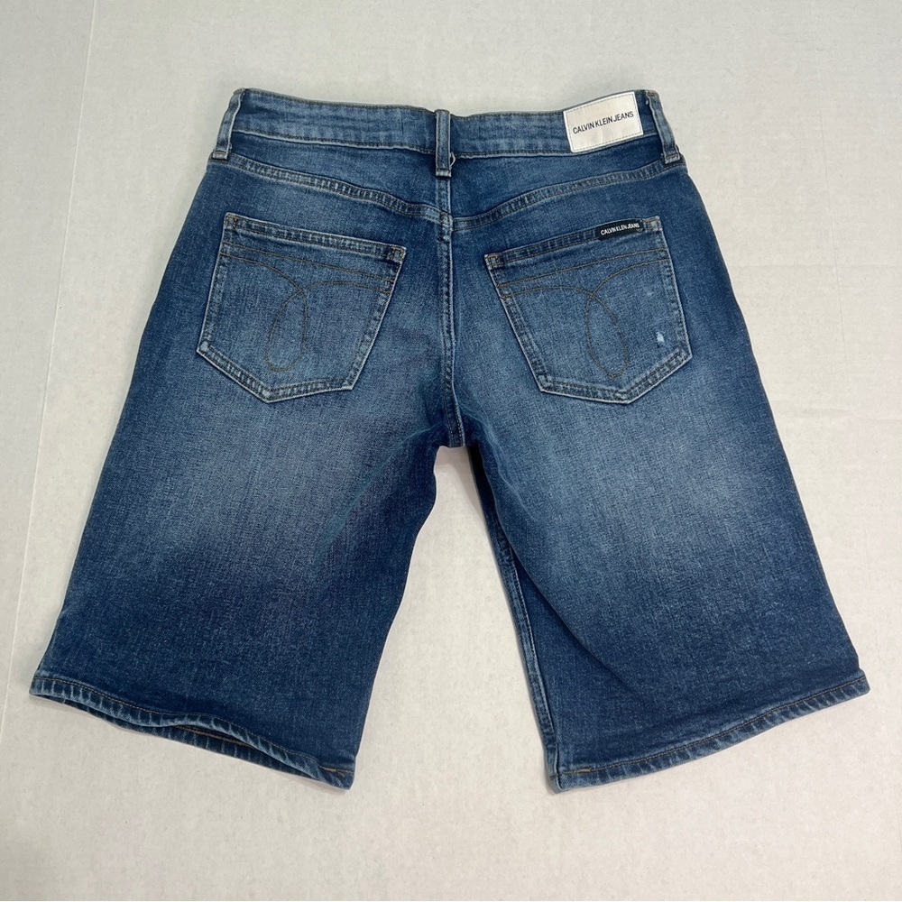 Calvin Klein Blue Denim Shorts
